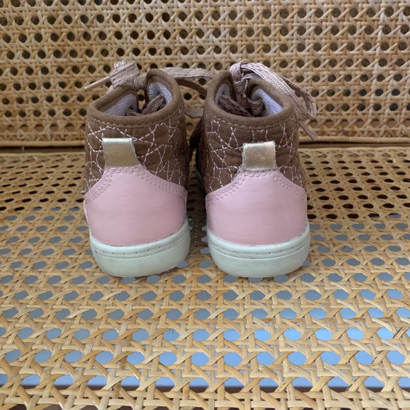 Oshkosh Toddler Girls Tarin Duck Snow Rain Boots Navy Pink 9 - Picture 5 of 6